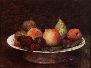 亨利 方丹 拉圖爾 Plate of Fruit 亨利 方丹 拉圖爾 Plate of Fruit
